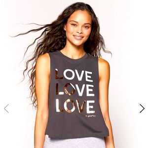 Spiritual Gangster Love Crop Tank